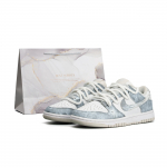 Nike Dunk Summutus Katvus Kulumiskindel Libisemiskindel Madal Ketsid Rula Kingad Unisex Valge Hall Ostukott DD1503-103(Team1106-SBOX) 36