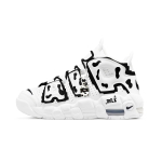 Nike Air More Uptempo S&uuml;nteetiline Nahk Libisemisvastane Kulumiskindel Polsterdus Keskmise k&otilde;rgusega Vintage Korvpallijalatsid DH9719-100(Team1940-) 36.5