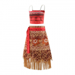 (100 cm) Moana Kleidid T&uuml;drukud Lapsed Cosplay Kost&uuml;&uuml;m Vaiana Printsessi Kleit Lapsed Karnevali Peo Kost&uuml;&uuml;m Havai T&auml;iskasvanu Disney Kost&uuml;&uuml;m 100cm