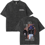 Pestud Vintage Crystal Castles III Albumi Graafiline T-s&auml;rk Meestele Naistele Retro Gooti Rock Streetwear Mehelik Vabaaja &Uuml;le suuruse T-s&auml;rgid L gray