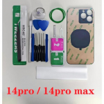 Tagaklaas iPhone 14 Pro Maxile Paneel Aku Kate Suur Ava Kaamera Tagumine Klaas Remondiosad iPhone 14 pro maxile T&ouml;&ouml;riistakomplektiga 14 Pro Black