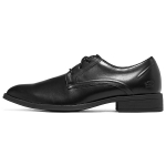 Skechers Nahast Mugavad Vabaaja Kleitkingad Meeste Kingad Must 65538-BLK 40