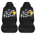 Tour De France Lipu Prindiga 2 tk Autop&auml;rakatted Eesmised Autoistmekatted Hingavad Autokorvi IsteKaitsekatted Universaalne Sobivus must