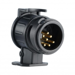 13-st 7-pin pistikupesa adapter Haagise pistik Veekindlad pistikud 12V Kaitstud haagise pistikupesa pistik Haagisekonks K&auml;sitsi t&ouml;&ouml;riistad A