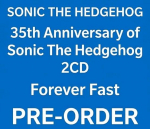 SONIC THE HEDGEHOG Igavesti Kiire Sonic The Hedgehog 35. aastap&auml;ev 2CD EELTELLIMUS UPC:4571655396122