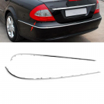 2 tk kroomitud tagumise kaitseraua liistud 2118852821 2118852721 Mercedes-Benz E-klassi AMG W211 E350 E320 E550 2006-2008 jaoks