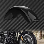 Mootorratta l&auml;ikiv must esiporitiib porikaitse ABS-plastikust kate Harley Softail 2006-2017 Fat Boy Special FLSTF 1450 jaoks Front Fender