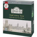 Ahmad Tea Earl Grey Kotid 100 individuaalselt pakitud Briti kuulus kaubam&auml;rk must suur mahutavus kaubanduslikuks kasutamiseks kohvik
