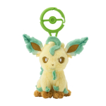 Pokemon Centeri originaalmaskott Leafeon karabiiniga beige