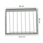 Linnup&uuml;&uuml;nispuur 30/40x26cm Tuvi puur/varjualus &Uuml;ks sissep&auml;&auml;s Eemaldatav tuvi sissep&auml;&auml;suuks P&uuml;&uuml;dmise l&otilde;ksuuks Tuvi maja