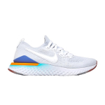 Nike Epic React Flyknit 2 Valge H&uuml;perjasiidikas S&ouml;epunane (Naiste omad) 35.5
