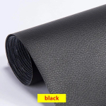 100/200x137cm PU Nahk Isekleepuv Parandus Toetused Simulatsioon Nahk Tagumine K&uuml;lg Alates Kleepuv Kummist Plaaster Nahkdiivani Kangad 100x137cm must