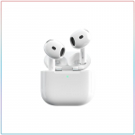 4. p&otilde;lvkonna AirPods 4 Bluetooth 5.3 juhtmevabad k&otilde;rvaklapid L&auml;bipaistvusrežiim H&auml;&auml;le isoleerimine Kahekordne mikrofon Pikk 30H taasesitus Higikindlad spordik&otilde;rvaklapid valge
