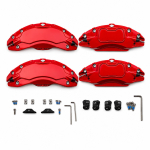 Tesla mudel Y (2021-2024) Pidurisadula kate ja kaitsekork Dark Blue red