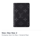 LOUIS VUITTON Organiseerija Tasku 5 sisetaskut Monogram Eclipse Must/Hall M61696 One Size 2