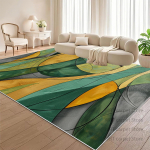 Kaasaegne kerge luksusvaip elutuppa Abstraktne kaunistus Pestav kiudkangas Suured vaibad Lounge'i diivan Kohvilauad P&otilde;randamatt 120cm x 160cm beige