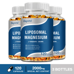 Buporai Liposomaalne Magneesium L-treonaat 2000 mg pehmekapslid 120 tk &mdash; Luude tugi, Mineraalne toitumine, Igap&auml;evane heaolu 120*3