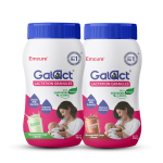 Galact Rinnaga toitmise graanulid 400g x 2 rinnaga toitvatele emadele | 4x piimatootluse t&otilde;us | Kliiniliselt testitud rinnaga toitmist toetav toidulisand | Shatavari ja 6 &uuml;rti