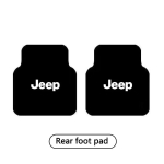 Jeepi autode p&otilde;randamatid, esimesed ja tagumised autovaibad Jeep Renegade'ile, Wrangler JL-ile, Cherokeele, Compassile, auto interj&ouml;&ouml;r black