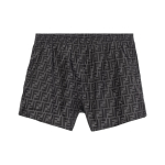 FENDI Meeste ujumisp&uuml;ksid Tehniline kangas Must FXB077A79FF0P9B 52 gray