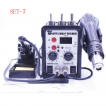 Jootejaam 8586 220V / 110V 2 in 1 SMD jootmisjaam