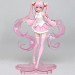 Kvaliteetne Anime Hatsune Miku Roosa Sakura Miku VerPVC kujukeste mudelm&auml;nguasjad