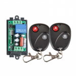 Juhtmeta AC 220V 1CH RF 433MHz kaugjuhtimispuldi l&uuml;liti mooduli &otilde;ppekoodi relee