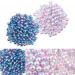 1000 tk 4 mm v&auml;rviline p&auml;rliimitatsioon ABS plastist lahtised helmed isetegemise ehted as described mitmev&auml;rviline