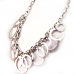 Les Tr&eacute;sors De Lily [F5161] - Collier Cr&eacute;ateur 'Kilimanjaro' Argent&eacute; Nacre h&otilde;be