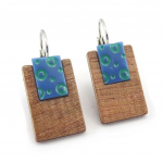 NOA [K0228] - Dormeuses Cr&eacute;ateur 'Bora Bora' bleu vert sinine