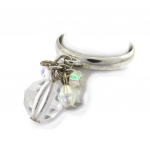 Les Tr&eacute;sors De Lily [K0989] - Bague de pied 'Scarlett' blanc bor&eacute;al valge