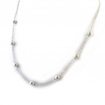 Altesse [M7177] - H&otilde;bedast kaelakee 'Billes' - 6 mm h&otilde;be