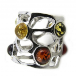 Les Tr&eacute;sors De Lily [N2204] &ndash; h&otilde;bedane ripats 'Inspiration' 3, merevaik (roodiumiga kaetud) &ndash; 12 mm h&otilde;be