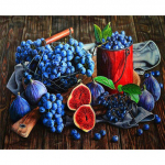 K&ouml;&ouml;gikaunistus Teemanttikandid Puuviljad Kodukingitus DIY Decoratif k&auml;sit&ouml;&ouml; teemantmaal 20X30CM