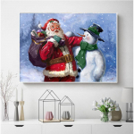 Teemantmaal t&auml;ispuur Kodukaunistus Mosaiik Ristpistes Portree Teemantkunst K&auml;sitsi valmistatud kingitus Full Round 20X30CM