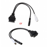 2X2 kuni 16 kontaktiga naissoost OBD2 diagnostikapistiku adapterkaabel VAG jaoks