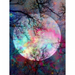 T&auml;isringi teemantmaali ristpistes komplektid Mosaiik Teemanttikandid Rhinestone Mosaiic Kingitus Kodukaunistus Full Round 20x30CM