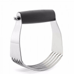 Taignasegisti tipptasemel professionaalne roostevabast terasest teradega k&ouml;&ouml;gividinS must