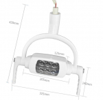 Hambaravi led suu&otilde;&otilde;ne operatsioonivalgusti infrapunasensor varjuta heledusega kirurgia led lamp 26mm