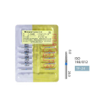 TF-24 Dental Diamond Polishing Tooth Preparation bur TF-24