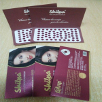 Shilpa Vive Kleepuv Kumkum - S&uuml;gavpunane Suurus 6 (Pakis 5)