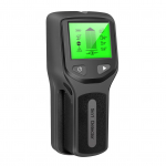Stud Finder seinaskanner &ndash; 5-&uuml;hes elektrooniline naastudetektor HD LCD-ekraaniga, puidust vahelduvvoolu traat metallist must