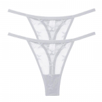 2tk/komplekt Seksikas v&otilde;rk G-String naiste alusp&uuml;ksid l&auml;bipaistev aluspesu naiste &otilde;mblusteta naiste alusp&uuml;ksid intiimne pesu S-XL L