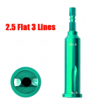 1 tk traadi eemaldamise t&ouml;&ouml;riist 2,5/4 ruudukujuline elektrikaabli eemaldaja 2-5 auku 1/4'' kuuskant varrega kiire traadi keeramise t&ouml;&ouml;riist elektrikule 4mm-Green