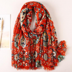 Luksuslik br&auml;nd Naiste puuvillane sall Mood Beach Printt Sall M&auml;hised Naiste Foulard Tutt Sallid Araabia Hijab Summuti Bandana Pareo One Size
