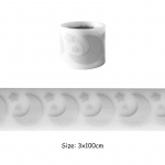 Moon Stars helkurpaelad Vin&uuml;&uuml;lkile soojus&uuml;lekande riided Kleebis Parches Ropa isetehtud kapuutsid Kingad Kohandatud plaaster Logo Peegeldav 3x100cm