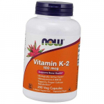 Vitamiin K2, vitamiin K-2 100, Now Foods 250 k&ouml;&ouml;giviljakapslit (36128207) 250vcaps