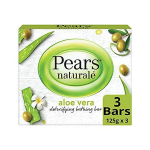 Pears Looduslik detoksifitseeriv seebipulk, Aloe Vera, 125G (Pakis 3)