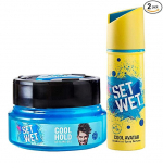 Set Wet Ultimate Hold Hair Gel, 250 ml With Cool Avatar Deodorant Spray Perfume, 150 ml Hair gel + spray