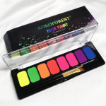 8-v&auml;rviline vees lahustuv kehav&auml;rv n&auml;ov&auml;rv lava meik draama meik v&auml;rviline maalimine pigment meik Kiire kuivamine